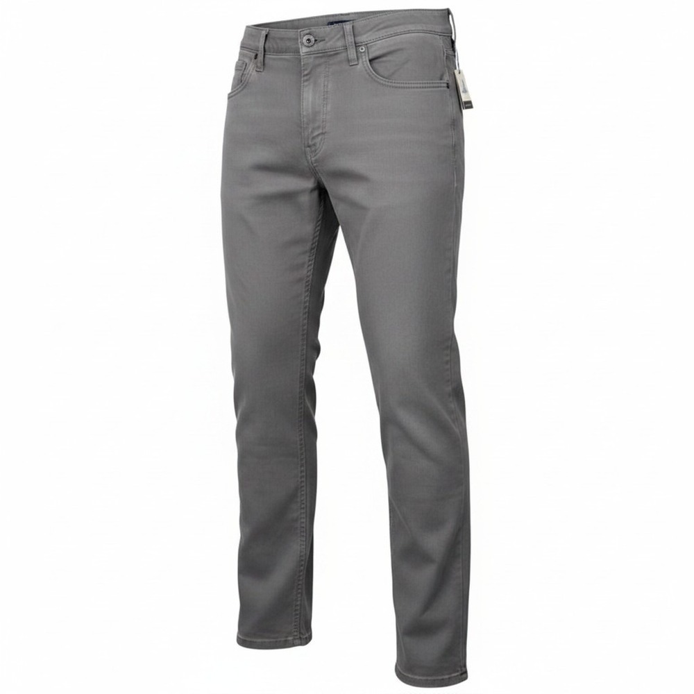 johnnie-O Hugo 5-Pocket Pants Mens 36x34 Granite Grey Casual Stretch Chino